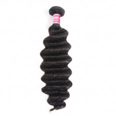 Kriyya Loose Deep Wave Hair 1bundle Virgin Human Hair 