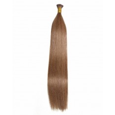 Remy Hair I-Tip Hair Extensions-Micro Series- Light Golden Brown