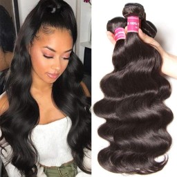 Kriyya 3 Bundles Brazilian Body Wave Hair 100 Human Hair Bundles 9A Virgin Hair