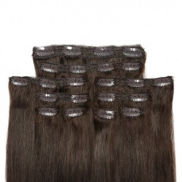 18 inch chocolate hair