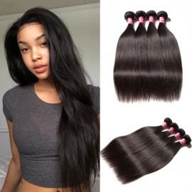 Kriyya Indian Straight 4 Bundles Virgin Human Hair 9A Virgin Hair