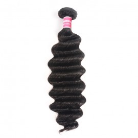 Kriyya Loose Deep Wave Hair 1bundle Virgin Human Hair