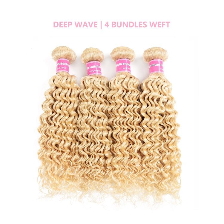Deep Wave Weave 613 Human Hair