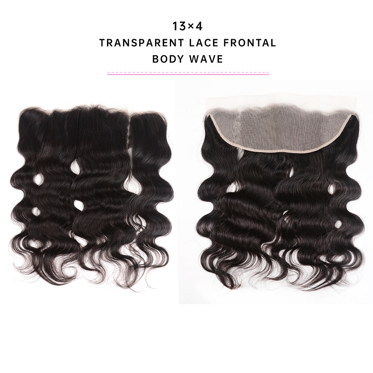 Body Wave Hair 13x4 Transparent Lace Frontal Body Wave Virgin Hair Cheap Lace Frontals