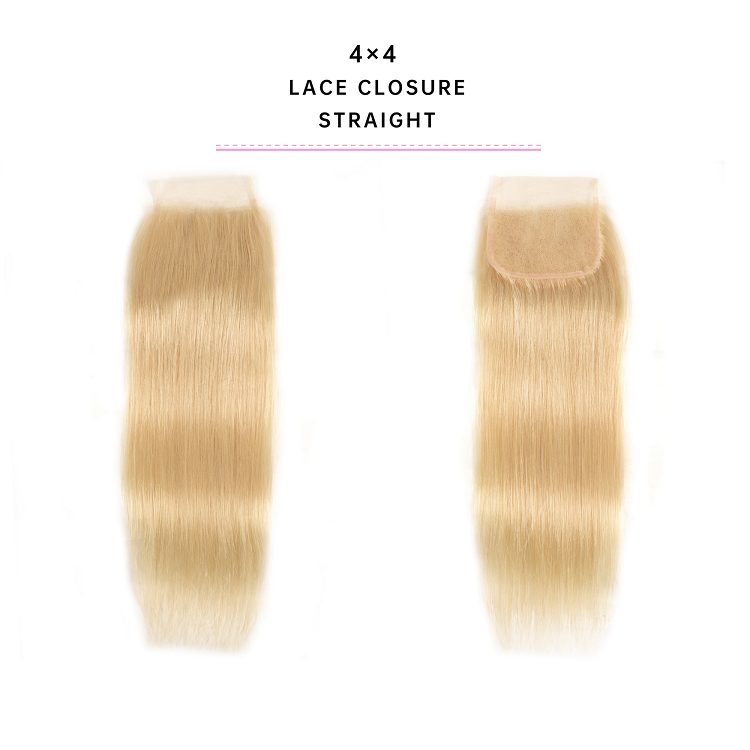 Virgin Hair Straight Hair 4x4 Lace Closure