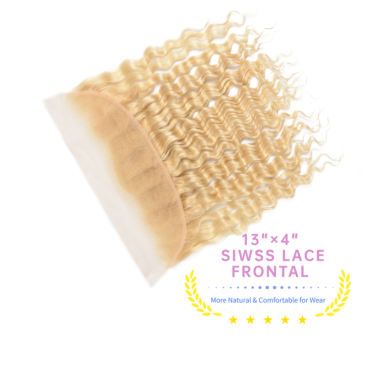 613 Deep Wave 3 Bundles With 13x4 Frontal