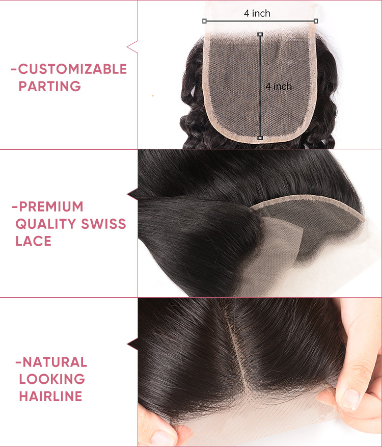 Jerry Curly Bundles With 4x4 Transparent Lace Closure Jerry Curly Bundle Deals With 4x4 Transparent Lace Closure