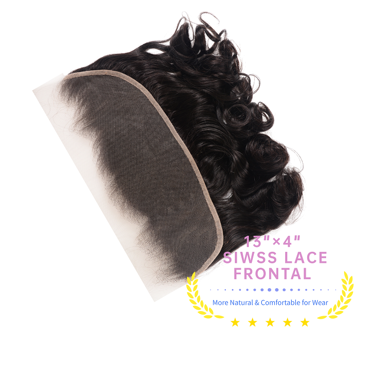 Loose Wave Cheap 4 Bundles With Frontal Virgin Hair Bundles Loose Wave With 13x4 Frontal