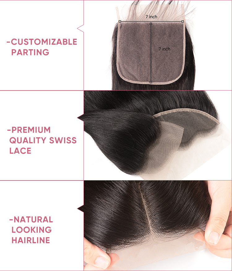 Straight Bundles With Closure Straight 4 Bundles With 7x7 Closure