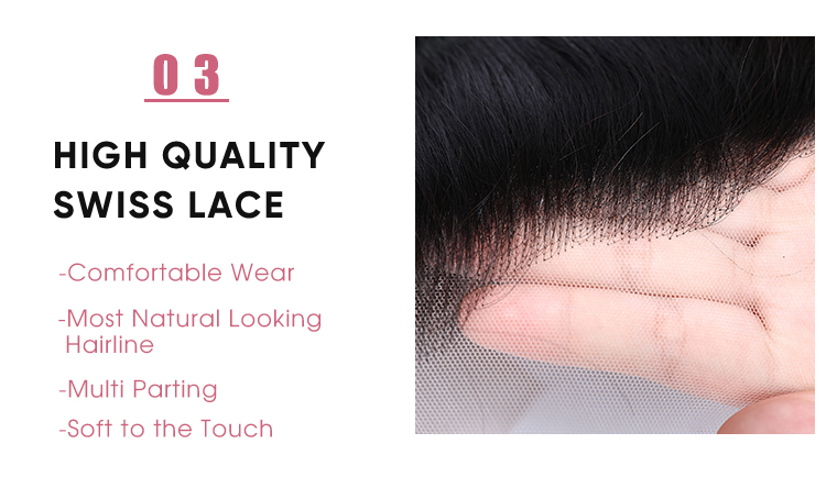 Human Hair Body Wave 4x4 Transparent Lace Closure Brazilian Virgin Hair 4x4 Transparent Lace Closure