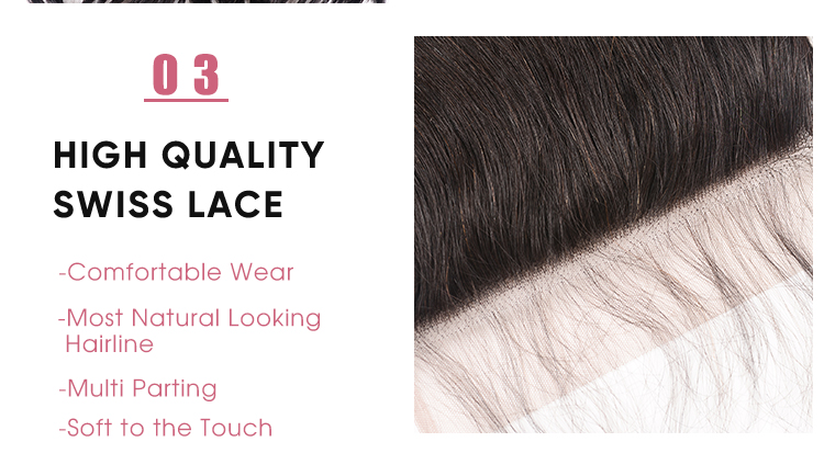 Natural Wave 13x4 Lace Frontal Closure