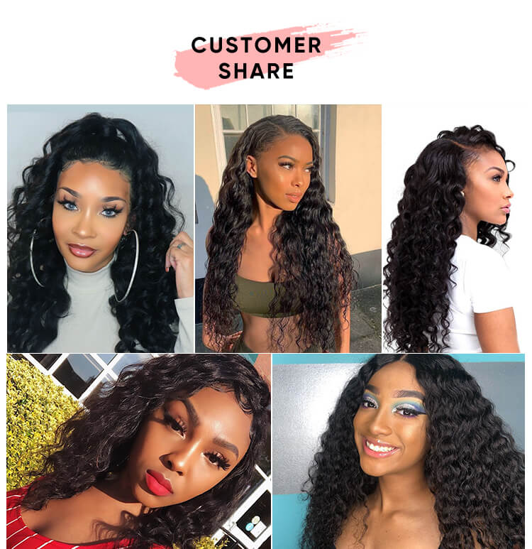 3pcs Loose Deep Wave With 4x4 Lace Closure 3 Bundles Loose Deep Wave Hair With 4x4 Lace Closure