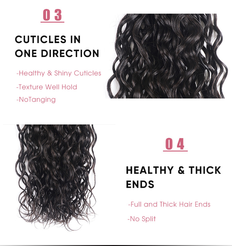 Water Wave 3 Pcs Cheap Hair Bundles 3 Bundles Water Wave Best Weave Hair
